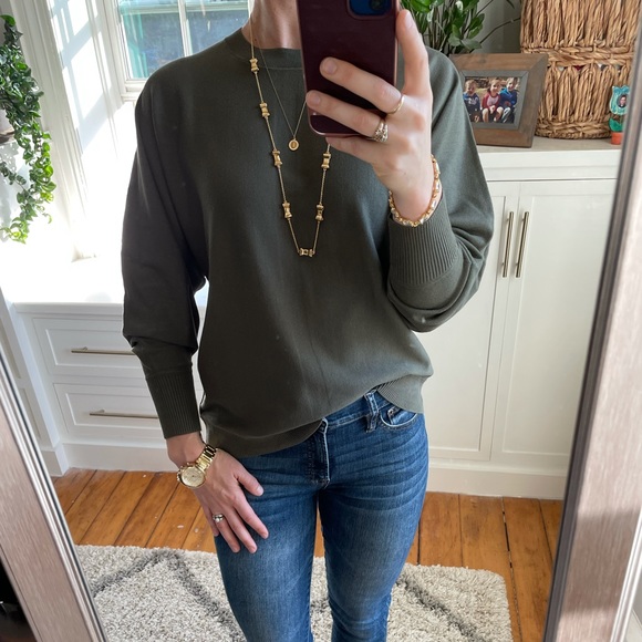 Loft crew neck sweater. - Picture 6 of 10